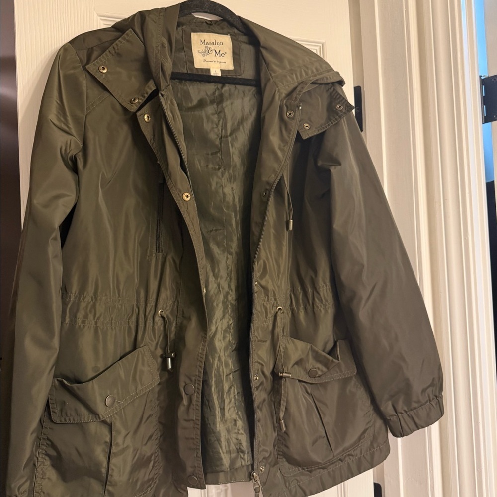 Maralyn & Me Olive Jacket L - Picture 2 of 4